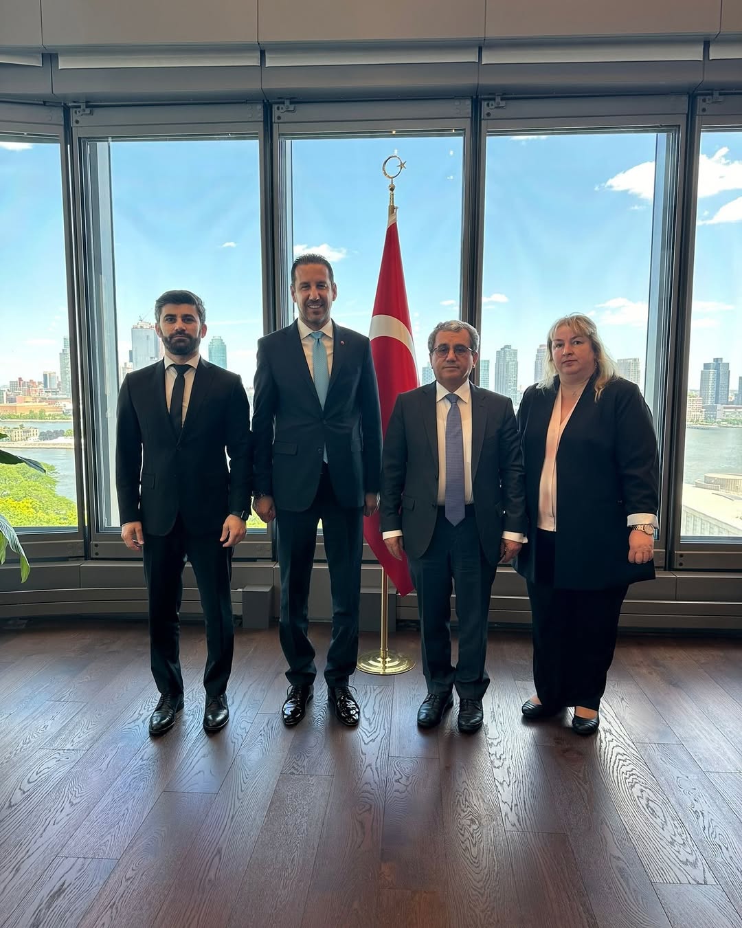 TASC Board Visits UN Ambassador Ahmet Yıldız