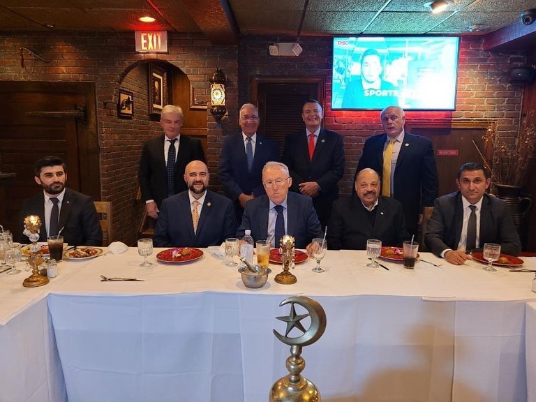 Ambassador Murat Mercan Meets with Congress Members and Local Officials at TASC Meeting