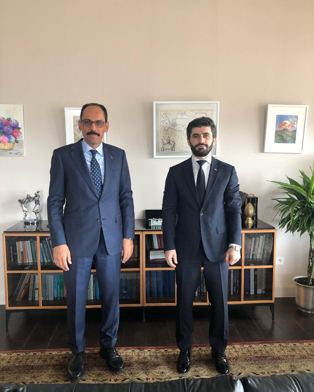 The Vice President of TASC Visits Ambassador Ibrahim Kalin