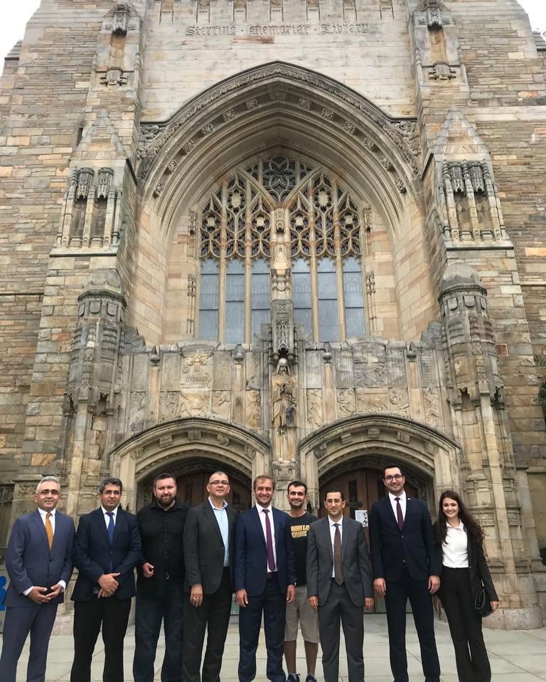 TASC Connecticut Representative Nejdet Zafer Saydam Discusses Collaborative Projects with Yale University Faculty and Students